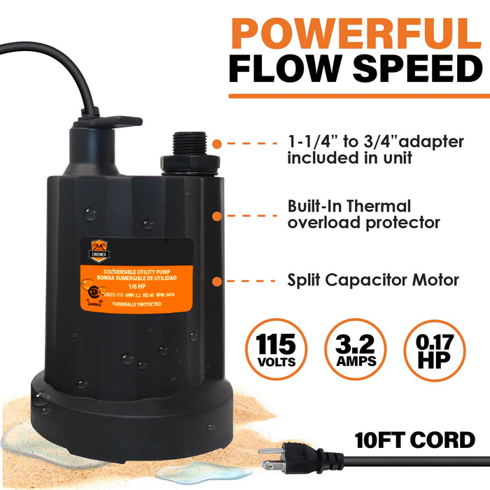 Chromex Tankless Water Heater Descaler Kit – Includes 1 Quart (32 fl oz) Descaling Solution & Right Angle Inlet Hoses