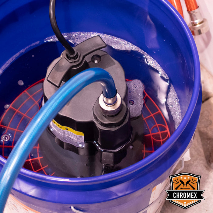 Chromex Tankless Water Heater Descaler Kit – Includes 1 Gallon (128 fl oz) Concentrated Vinegar, Dilutes to 4 Gallons