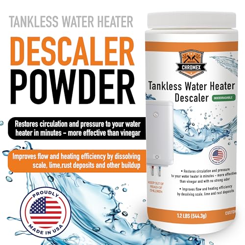 Chromex Tankless Water Heater Biodegradable Descaler