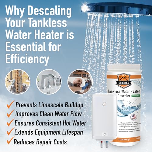 Chromex Tankless Water Heater Biodegradable Descaler