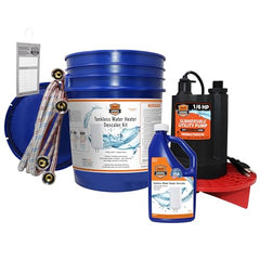 Chromex Tankless Water Heater Descaler Kit 1 Quart with pump and hoses