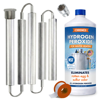 Magnesium rod + peroxide