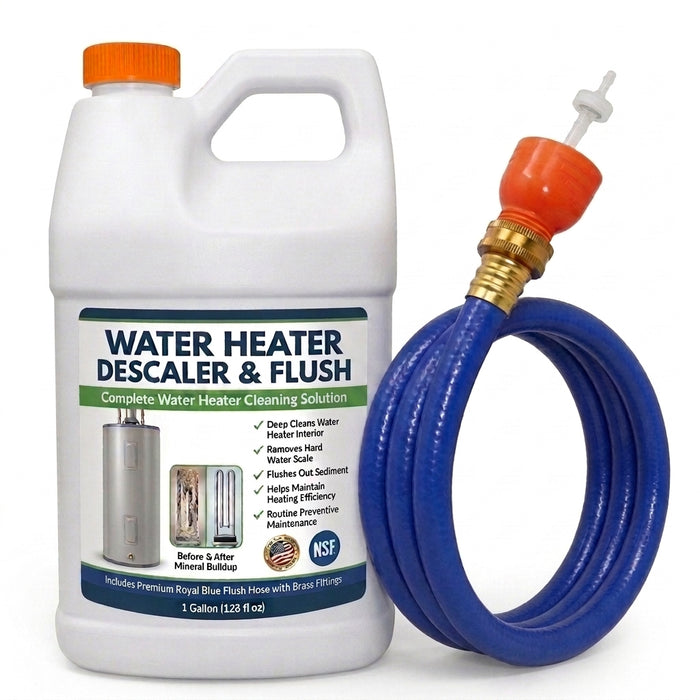 Chromex Water Heater Flush and Descaler