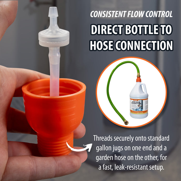 Chromex Water Heater Flush and Descaler