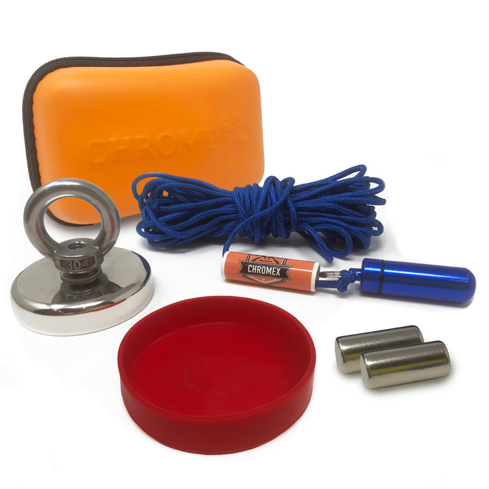 Magnetic Wire Pulling System with Interchangeable Magnet and Metal Leader