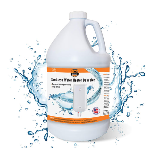Chromex 1 gallon descaling solution label highly effective descaler