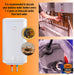 Chromex DIY flush kit recommended descale every 1-2 years limescale buildup